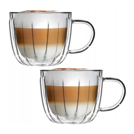 Przejdź do produktu Szklanki do kawy i herbaty VialliDesign 350ml 2szt