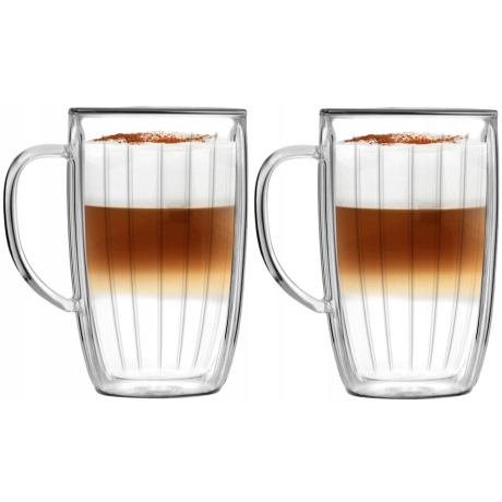 Przejdź do produktu Szklanki do kawy i herbaty VialliDesign 350ml 2szt