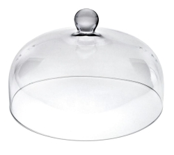 KROSNO Home klosz szklany na ciasta owoce 26cm