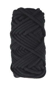 Sznurek do rękodzieła makramy z rdzeniem Czarny 5mm 20m