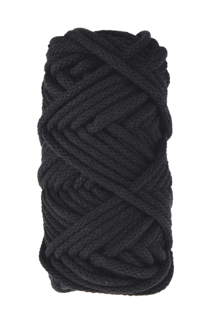 Przejdź do produktu Sznurek do rękodzieła makramy z rdzeniem Czarny 5mm 20m