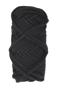 Sznurek do rękodzieła makramy z rdzeniem Czarny 3mm 20m
