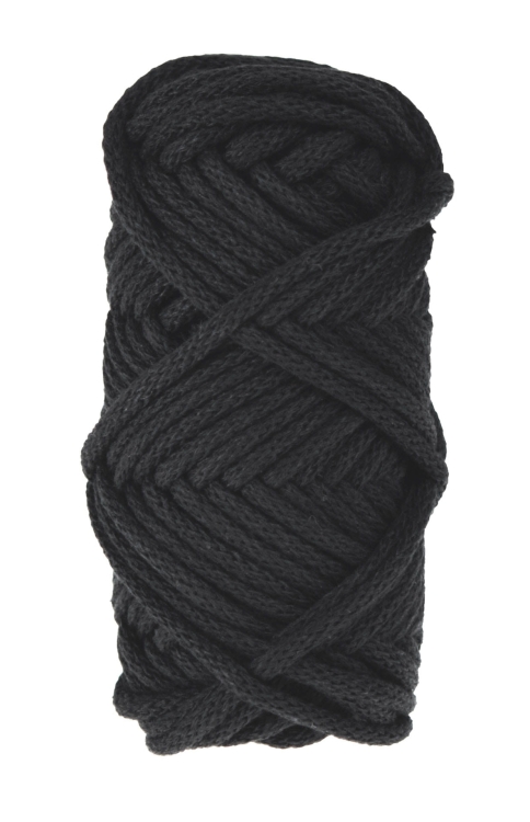 Sznurek do rękodzieła makramy z rdzeniem Czarny 3mm 20m