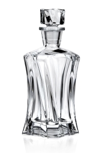 Ekskluzywna KRYSZTAŁOWA karafka do whisky Bohemia COOPER 650 ml