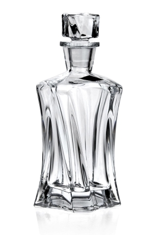 Przejdź do produktu Ekskluzywna KRYSZTAŁOWA karafka do whisky Bohemia COOPER 650 ml 