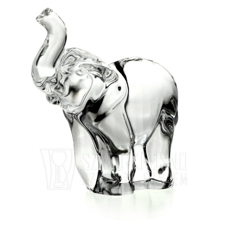 Kryształowa figurka - Słoń 8 cm