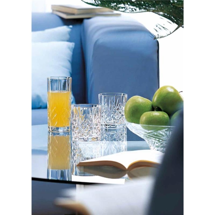 Ekskluzywne szklanki do whisky RCR Melodia 310ml w skrzynce z GRAWEREM