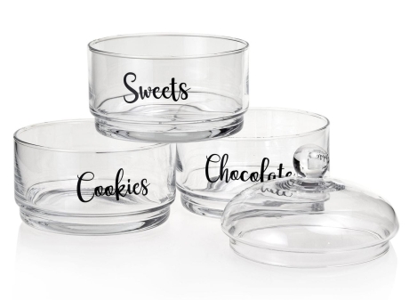 Przejdź do produktu ZESTAW PIĘTROWANYCH POJEMNIKÓW z nadrukiem komplet Chocolate Sweets Cookies 3szt 
