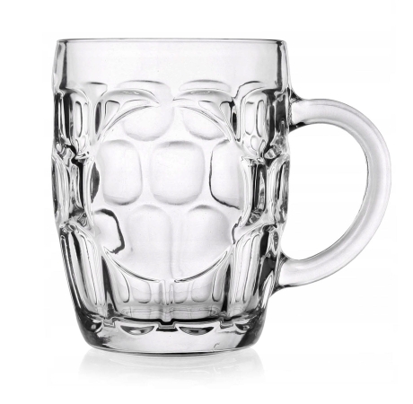 Przejdź do produktu Solidny kufel z rączką do piwa SINTRA 550ml | 1 szt.