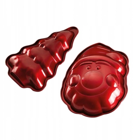 Przejdź do produktu Formy świąteczne mikołaj choinka Berlinger Haus BH-6947