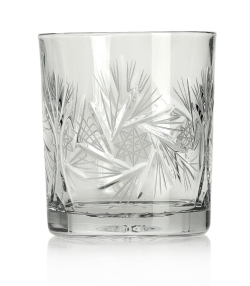 Szklanki JULIA młynek do whisky 320ml w skrzynce z GRAWEREM
