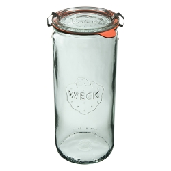 WECK słoiki szklane cylindryczne z pokrywką na domowe weki 1040ml - 6szt