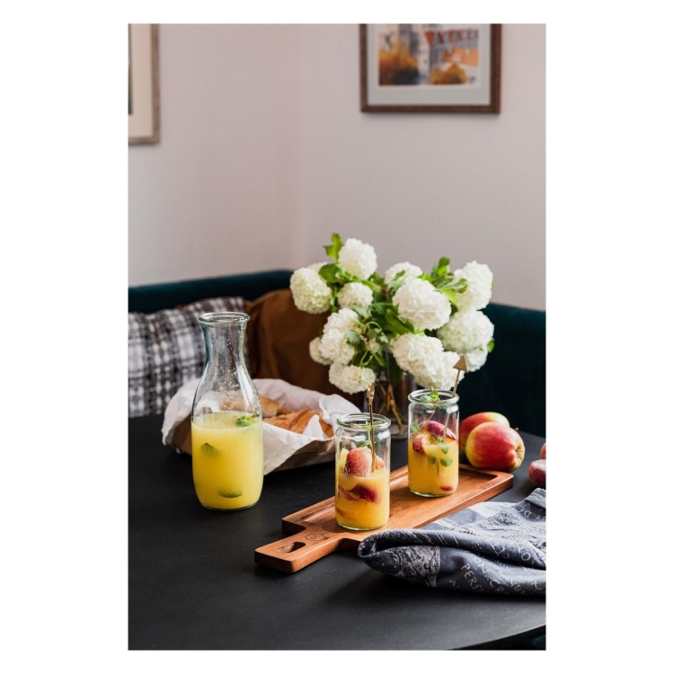 WECK słoiki szklane cylindryczne z pokrywką na domowe weki 340ml - 6szt