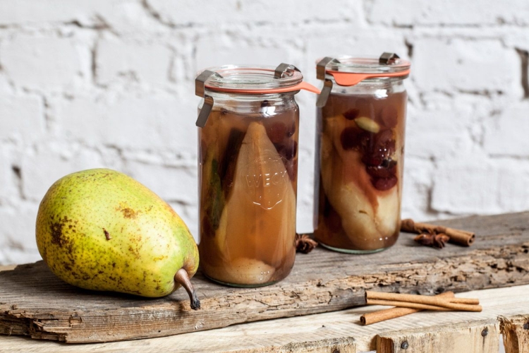 WECK słoiki szklane cylindryczne z pokrywką na domowe weki 340ml - 6szt