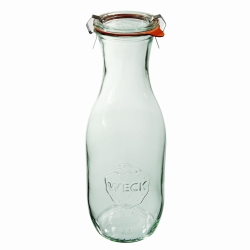 WECK butelki szklane z pokrywką na domowe weki 1062ml - 6szt
