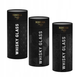 Kryształowe szklanki do whisky Bohemia Elegante 340ml 2szt