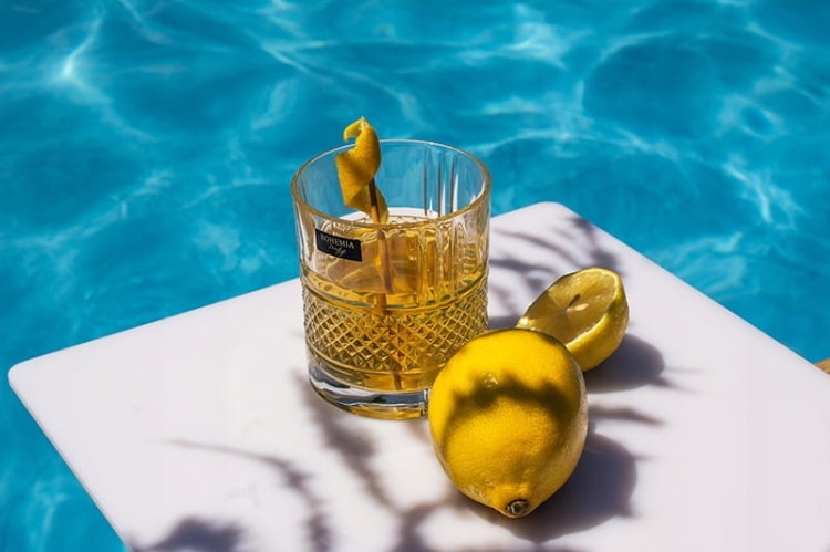 Kryształowe szklanki do whisky Bohemia Elegante 340ml 2szt