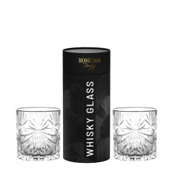 Kryształowe szklanki do whisky BOHEMIA Fiore 320ml 2szt
