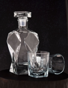 Zestaw do whisky ALTOM Marco 6+1 w skrzynce z GRAWEREM