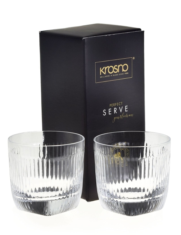 Szklanki do whisky wody soku KROSNO szklanki Perfect Serve Gentleman 200 ml