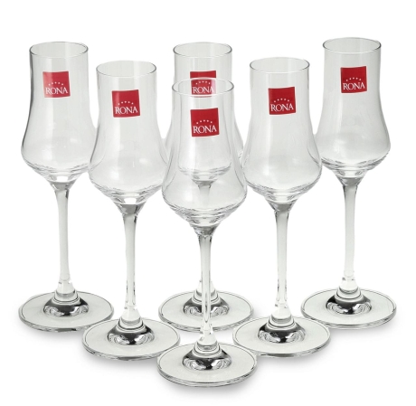 Przejdź do produktu RONA kieliszki do GRAPPY likieru whisky 100ml 6szt