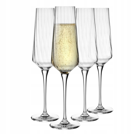 Przejdź do produktu Kieliszki do szampana KROSNO Avant-Garde Lumi 180ml 4szt 