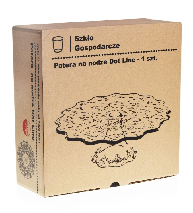 Patera na tort / tortownica JASŁO Dot Line 28cm