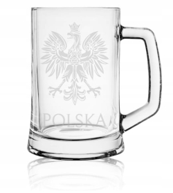 Kufel do piwa ORZEŁ na prezent 685ml 1szt