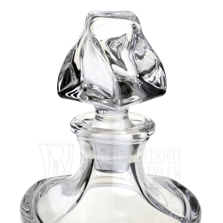 Kryształowy zestaw do wódki Bohemia Quadro 6+1