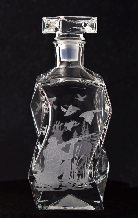 Karafka do whisky "Myśliwska" 750ml (7)