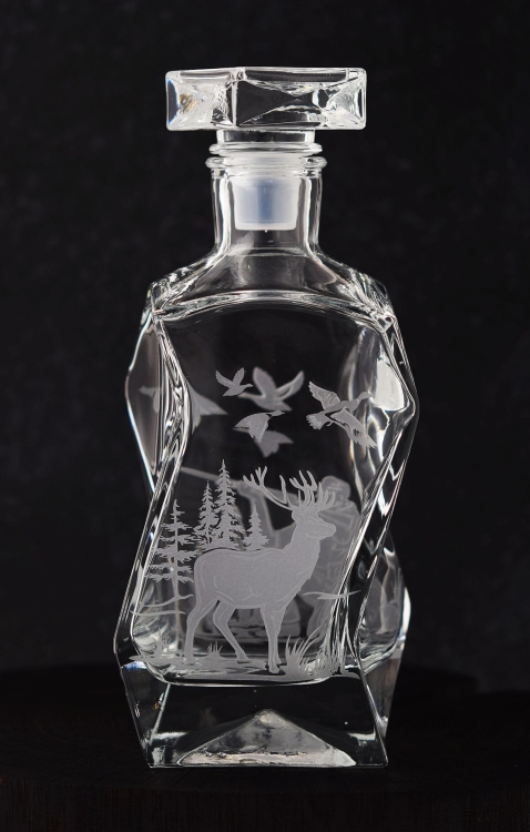 Karafka do whisky "Myśliwska" 750ml (7)