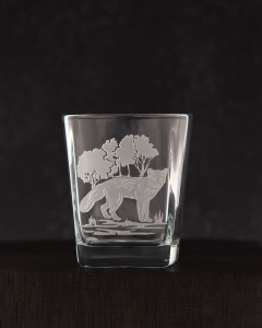 Szklanki do whisky "Myśliwskie" 300ml w skrzynce (9)