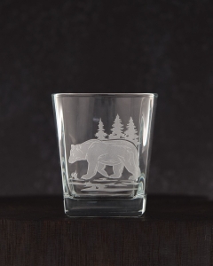 Myśliwski komplet do whisky 6+1 karafka 750ml + szklanki 300ml
