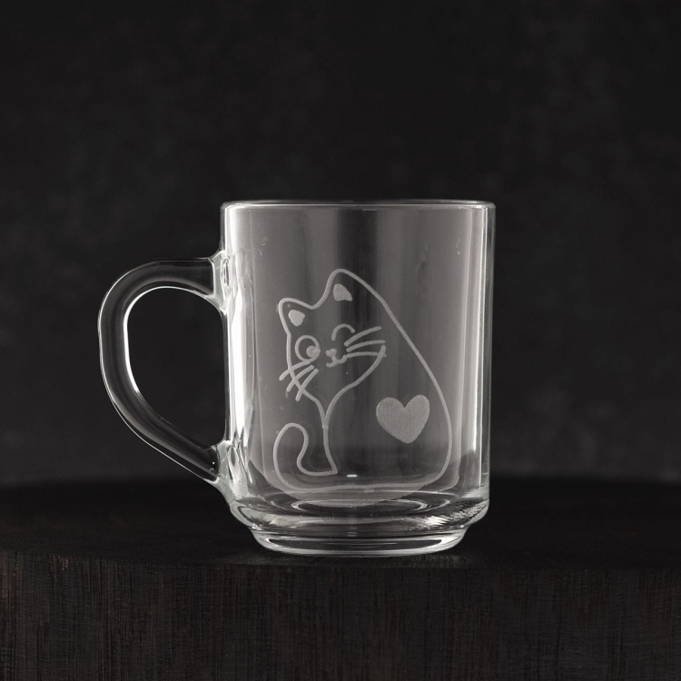Szklanka Kubki dla dzieci kotki 250ml 6szt