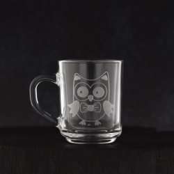 Szklanka Kubki dla dzieci sowy 250ml 6szt