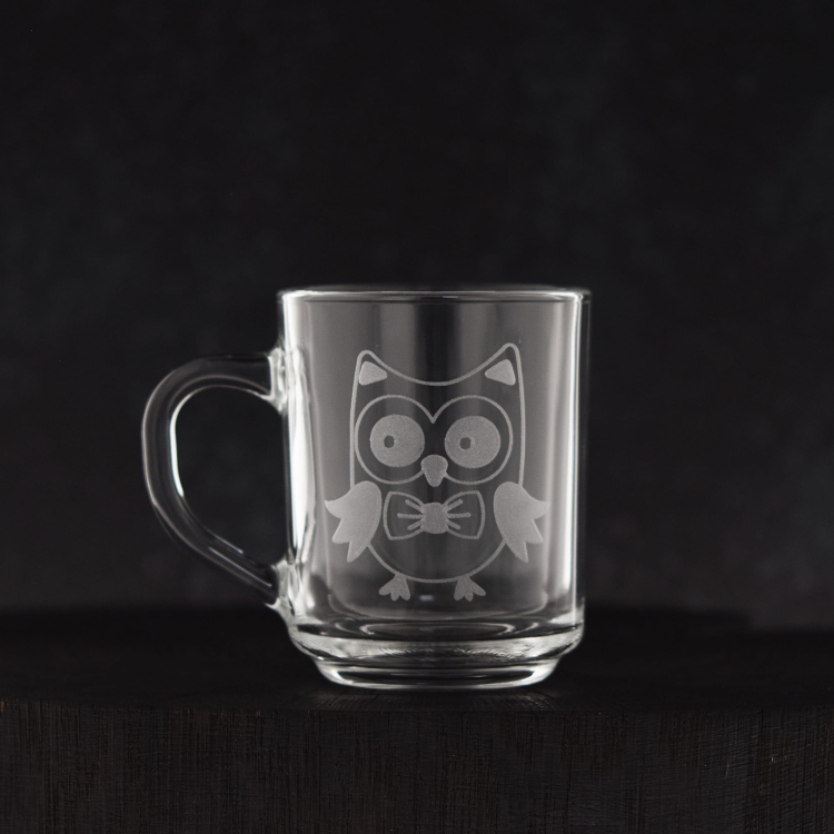 Szklanka Kubki dla dzieci sowy 250ml 6szt