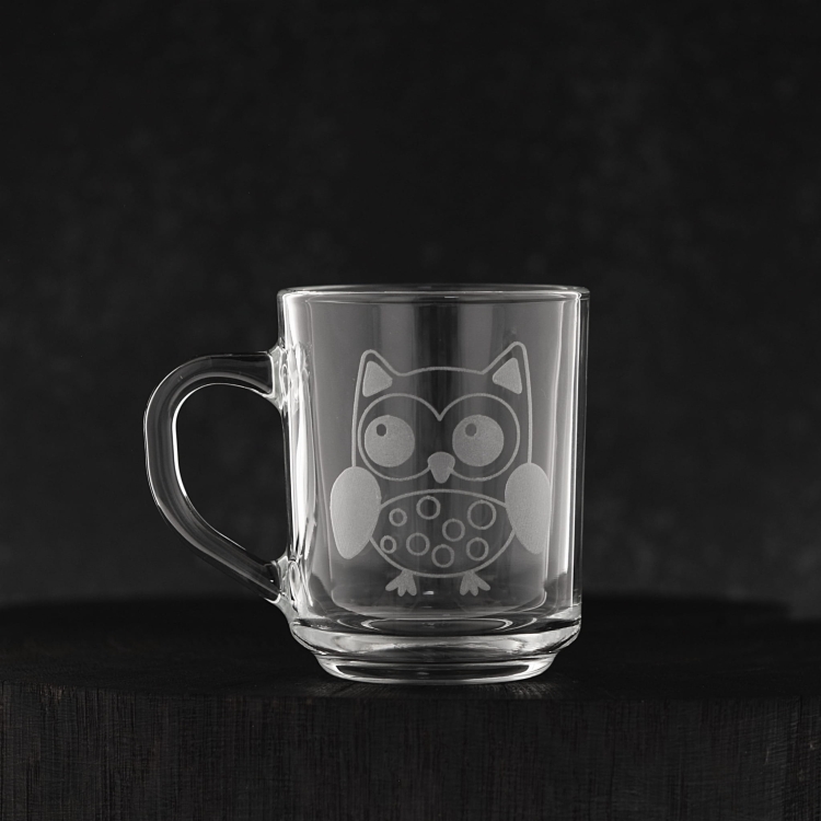 Szklanka Kubki dla dzieci sowy 250ml 6szt