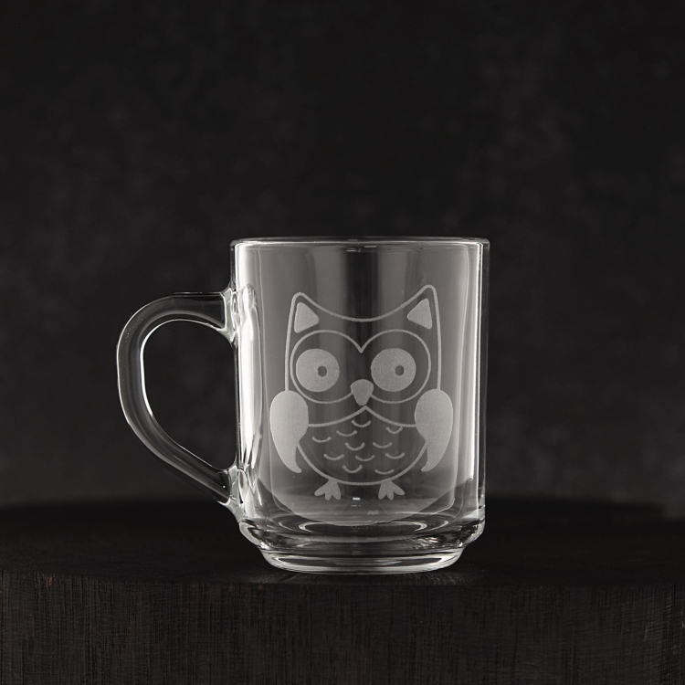 Szklanka Kubki dla dzieci sowy 250ml 6szt