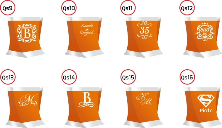 Komplet do whisky z grawerem na karafce Bohemia Quadro 6+1 (N)