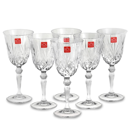 Przejdź do produktu Kryształowe kieliszki do wina RCR Melodia 270ml