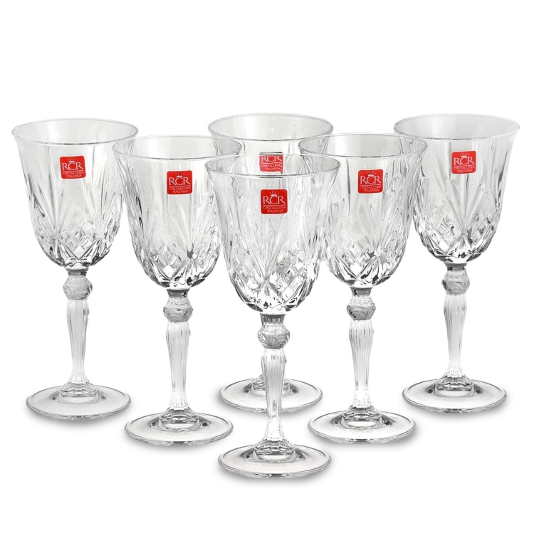 Kryształowe kieliszki do wina RCR Melodia 270ml