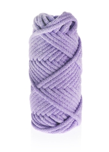 Sznurek do rękodzieła makramy z rdzeniem Lawenda Jasna 3mm 20m