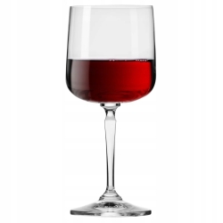 Kieliszki do wina czerwonego białego KROSNO Roma 360 ml 4szt