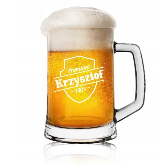 Kufel do piwa z IMIENIEM na prezent 685ml 1szt