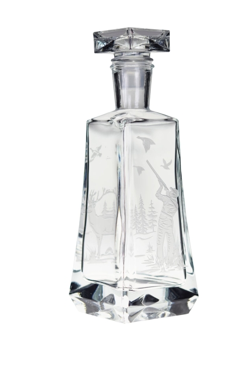 Karafka do whisky skośna "Myśliwska" 750ml