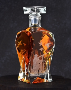 Karafka do whisky z grawerem "Myśliwska" 750ml (7)