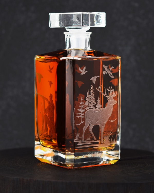 Karafka do whisky burbon "Myśliwska" 700ml