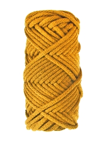 Sznurek do rękodzieła makramy z rdzeniem Musztardowy 3mm 20m