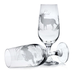 Kieliszki do szampana "Myśliwskie" 180ml