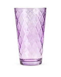 Kolorowe wysokie szklanki do soku, drinków Maia 370ml 6szt